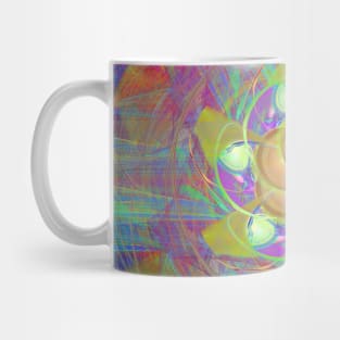Vibrant space explosion Mug